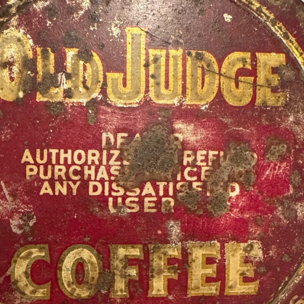 Vintage Collectable Coffee Metal Tin Lid - Picture 10 of 16